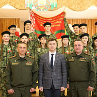 В Ляховичах открыли военно-патриотический клуб «Форпост»