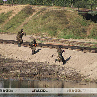 Розыгрыш практических действий воинских частей и подразделений транспортных войск
