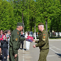 Чествование военнослужащих прошло в 86 брс