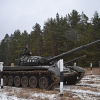 На танкодроме – горячая пора