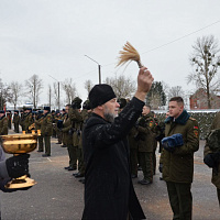  Сегодня в 147-м зенитном ракетном полку состоялась торжественная церемония принятия Военной присяги
