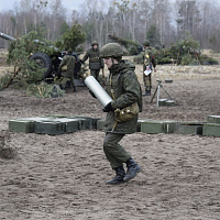 Соревнуются артиллеристы и ракетчики