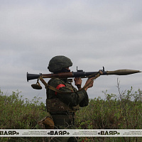 Этап батальонного тактического учения с боевой стрельбой с одним из механизированных подразделений 6 омбр