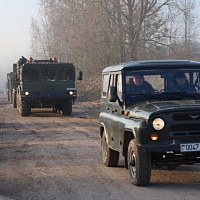 Марш в указанный район