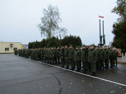 Контрольные занятия по предметам боевой подготовки