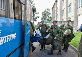 Учебный сбор с военнообязанными территориальных войск Волковысского района Гродненской области