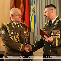 В командовании ВВС и войск ПВО состоялись торжественное собрание и праздничный концерт