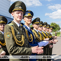 На военном факультете в БГАА состоялся очередной выпуск офицеров