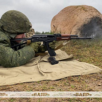 Гвардейцы выполнили упражнение учебных стрельб