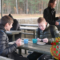 В гостях у воинов РХБ защиты