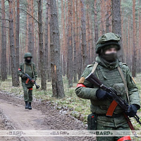 Представители администрации Гродненской области посетили участок Государственной границы Республики Беларусь, где белорусские военные выполняют задачи