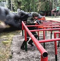 Продолжаются занятия с военнослужащими нового пополнения
