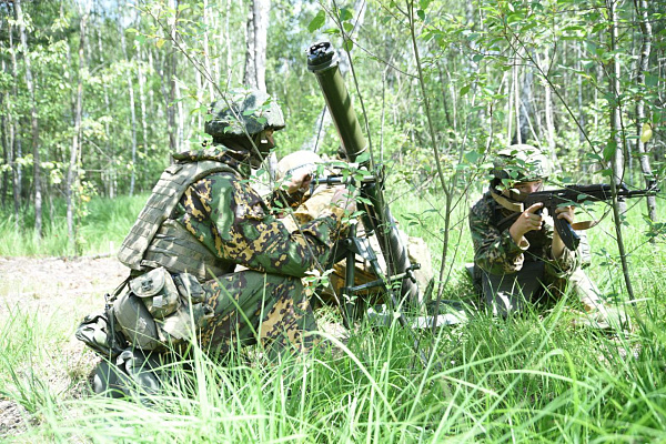 Занятия с разведывательными подразделениями 38 одшбр