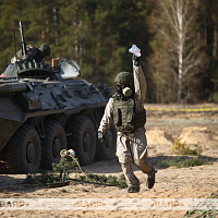 В 8-й бригаде радиационной, химической и биологической защиты проходит командно-штабное учение