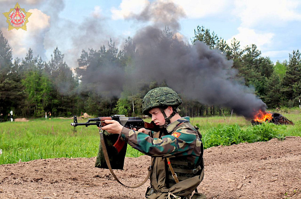 В Военной академии продолжается учебно-полевой сбор с кадетами и суворовцами 