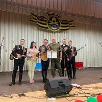 «Чёрные береты» выступили для гвардейцев