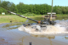 Водная преграда преодолена