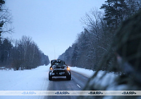 Перемещение в район сосредоточения одного из подразделений механизированной бригады ЗОК