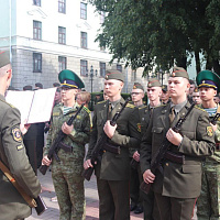 Присягнули на верность Родине 