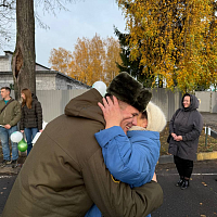 Увольнение в запас военнослужащих срочной военной службы в 85 брс