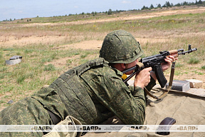 В 74 опс проходит сбор с военнообязанными, призванными из запаса