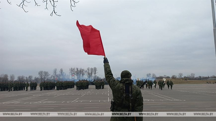 Новую технику получили военнослужащие 38 одшбр