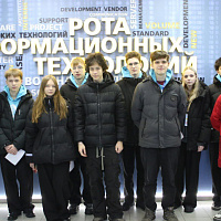 Военную академию посетили учащиеся Национального детского технопарка