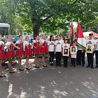 Праздничный концерт в Минске с участием военнослужащих