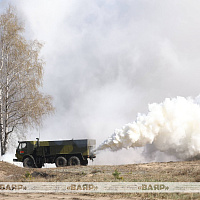 В 8-й бригаде радиационной, химической и биологической защиты проходит командно-штабное учение