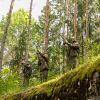 Военнослужащие почтили память погибших в годы Великой Отечественной войны