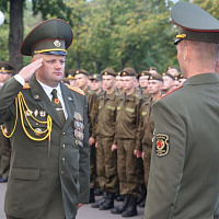 Торжественный митинг, посвященный Дню мотострелков