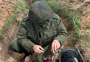 В инженерном полку СЗОК прошли занятия по огневой подготовке и подрывному делу