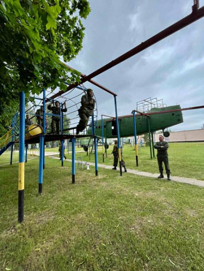 У курсантов прошли занятия по ВДП