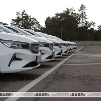 Парк Минской военной комендатуры пополнился новой автомобильной техникой