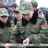 Около тысячи школьников посетили день открытых дверей на полигоне Осиповичский