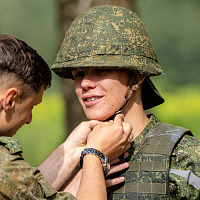 Ознакомительная практика у курсантов первых курсов Военной академии Беларуси