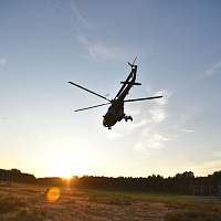 Военнослужащие 38 одшбр совершили прыжки с парашютом