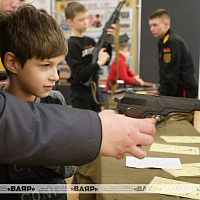 День открытых дверей  в Минском суворовском военном училище