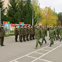 В 2-й инженерной бригаде провели в запас военнослужащих срочной военной службы