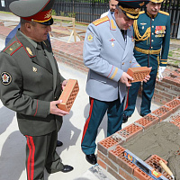 Торжественная церемония выпуска офицеров