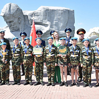 Торжественная церемония закрытия спортивно-патриотической игры «Зарничка»