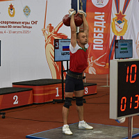 Белорусские гиревики завоевали бронзу на IV военно-спортивных играх СНГ