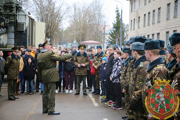 Военная академия принимает гостей 