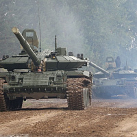 Одно из подразделений 11 омбр совершило марш в назначенный район для проведения занятий