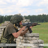 На полигоне «Уручье» завершилась подготовка по специальности гвардейцев 120 омбр