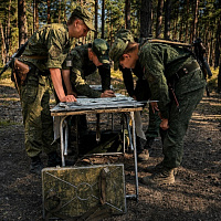 В 11 омбр продолжаются занятия по боевой подготовке с военнообязанными