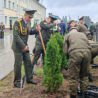 В день 38-й годовщины 465-й ракетной бригады открыт памятный знак