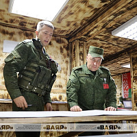 Генерал-майоры Павел Муравейко и Леонид Касинский посетили районы выполнения задач в ходе ССУ