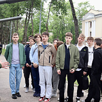 Школьники посетили Военную академию Республики Беларусь