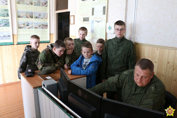 В гостях у слонимских гвардейцев